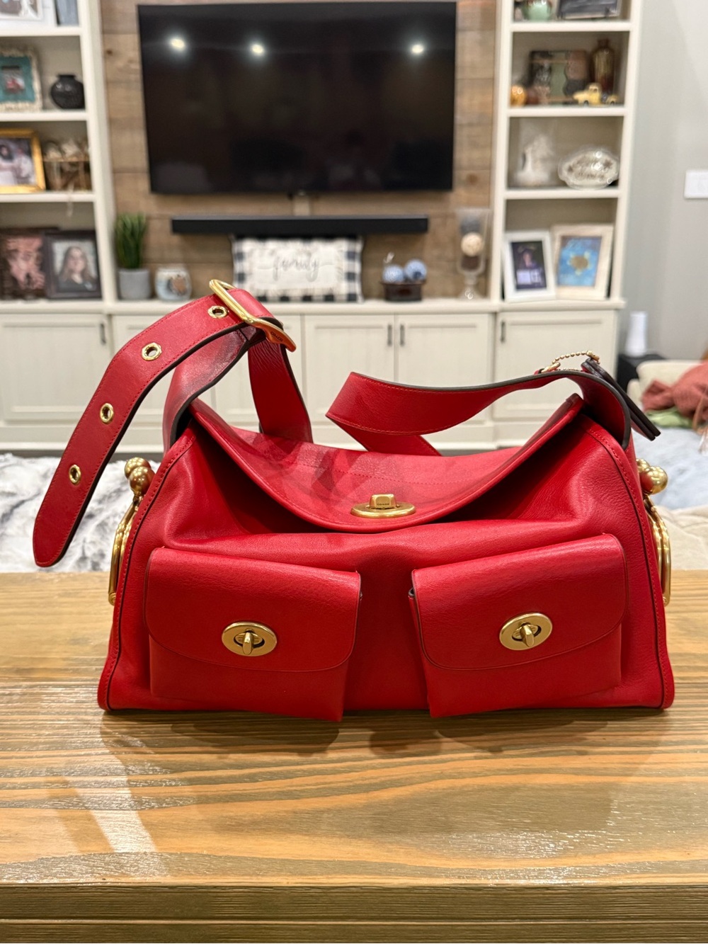 Coach Scarlett Haversack Large NWOT